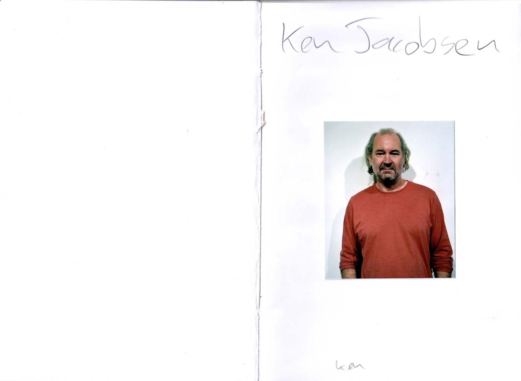 Ken Jacobsen Personal Nature Booklet